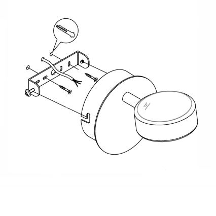 Eglo - Φως σποτ LED 1xLED/5,4W/230V