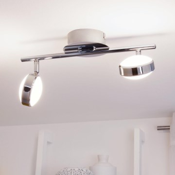Eglo 95629 - Φως σποτ LED SALTO 2xLED/5,4W/230V