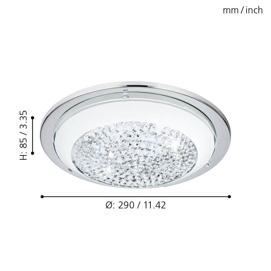 Eglo - Εντοιχιζόμενο φωτιστικό οροφής LED ACOLLA LED/8,2W/230V