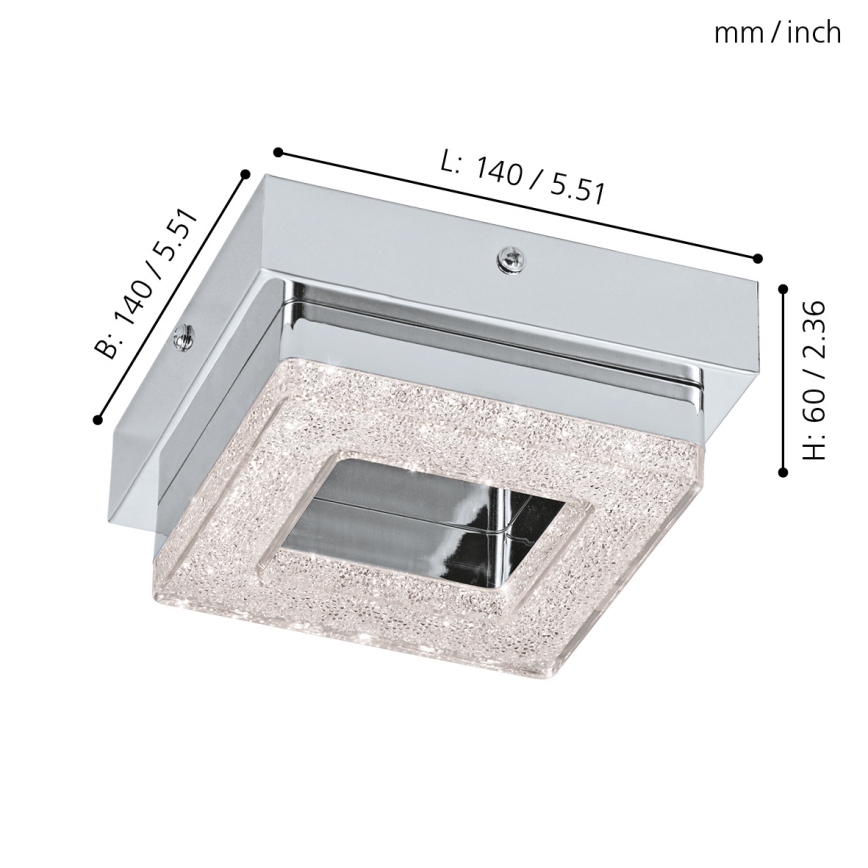 Eglo - LED Οροφωτιστικό 1xLED/4W/230V