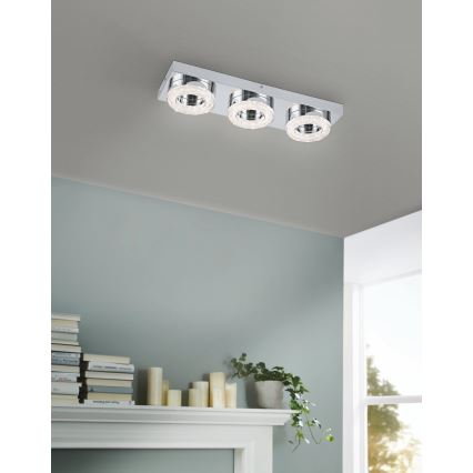 Eglo 95663 - Φωτιστικό οροφής LED FRADELO 3xLED/4W/230V