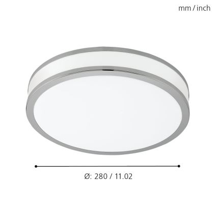 Eglo - Φως οροφής LED 2 LED/18W/230V