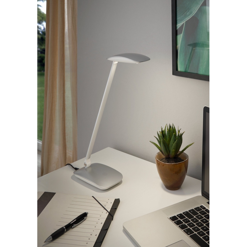 Eglo - Επιτραπέζια λάμπα dimmer LED 1xLED/4,5W/USB
