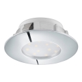 Eglo 95805 - Εντοιχισμένο LED φωτιστικό οροφής PINEDA LED/6W/230V