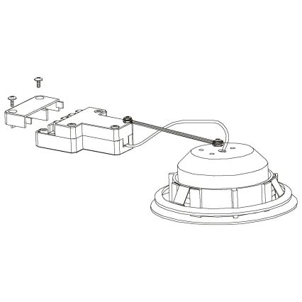 Eglo - Κρεμαστό φως οροφής LED 1xLED/4,9W/230V