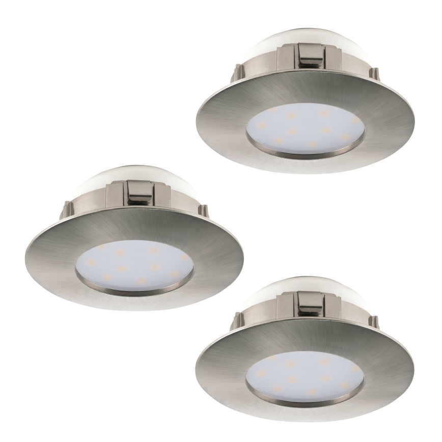 Eglo - ΣΕΤ 3x Κρεμαστό φως οροφής LED PINEDA 1xLED/4,9W/230V