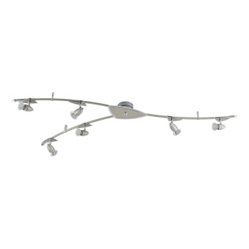 Eglo 95826 - Φως σποτ LED WAVE LED 6xGU10-LED/3W/230V