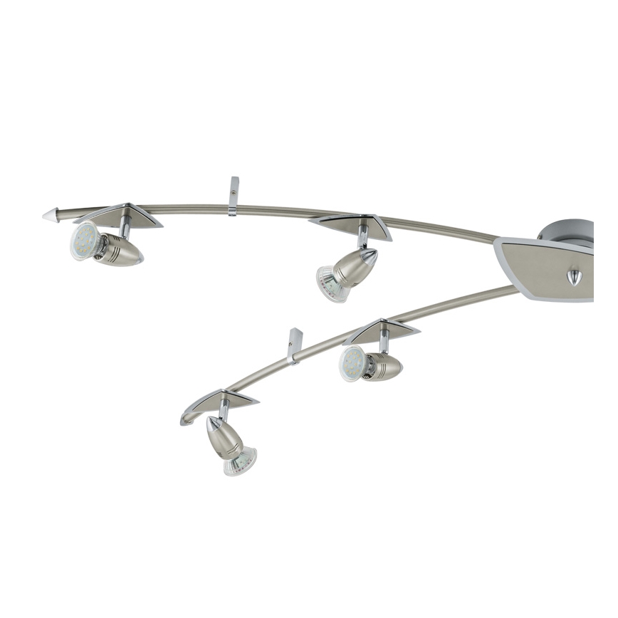 Eglo 95826 - Φως σποτ LED WAVE LED 6xGU10-LED/3W/230V
