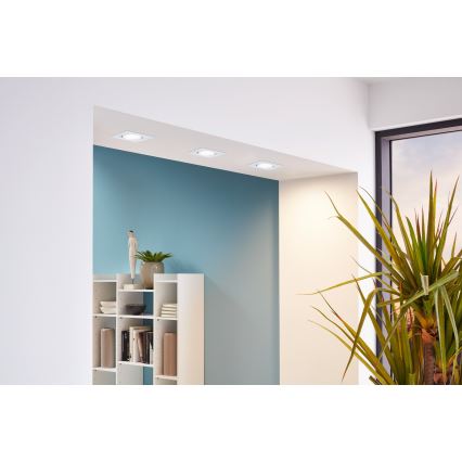 Eglo - Σετ 3x χωνευτό φωτιστικό οροφής LED PINEDA LED/4,9W/230V