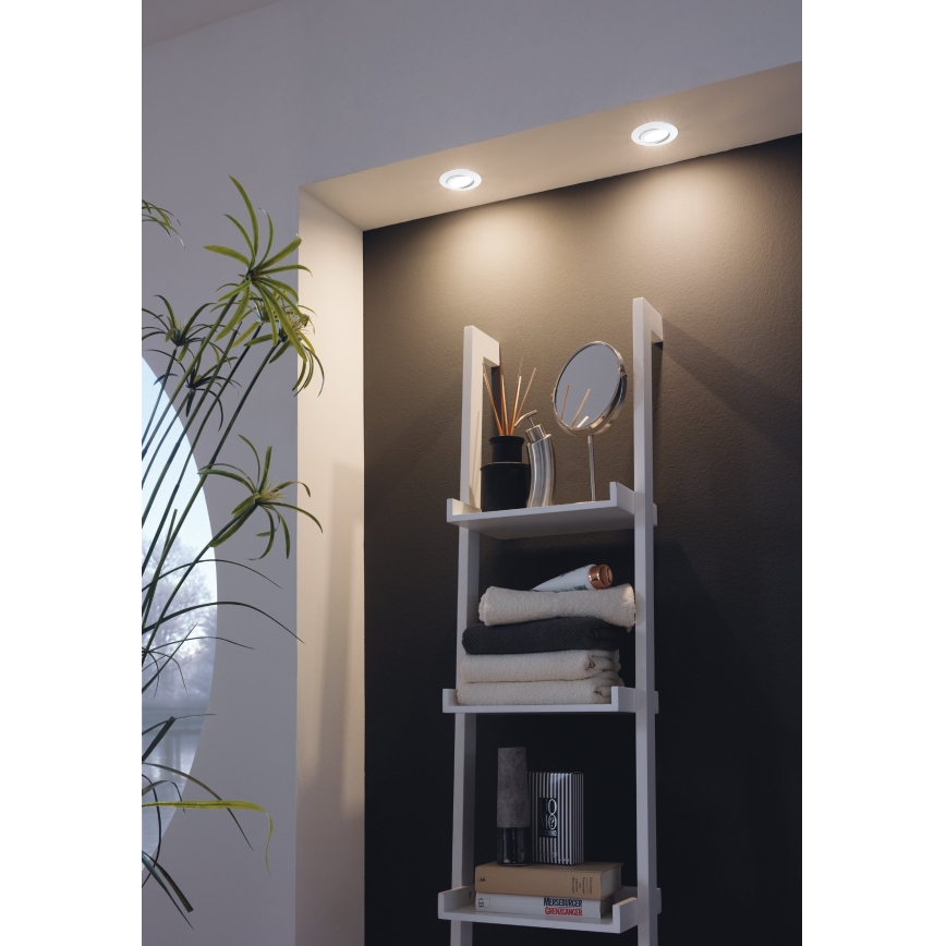 Eglo - Σετ 3x εντοιχισμένων LED φωτιστικών PINEDA LED/4,9W/230V