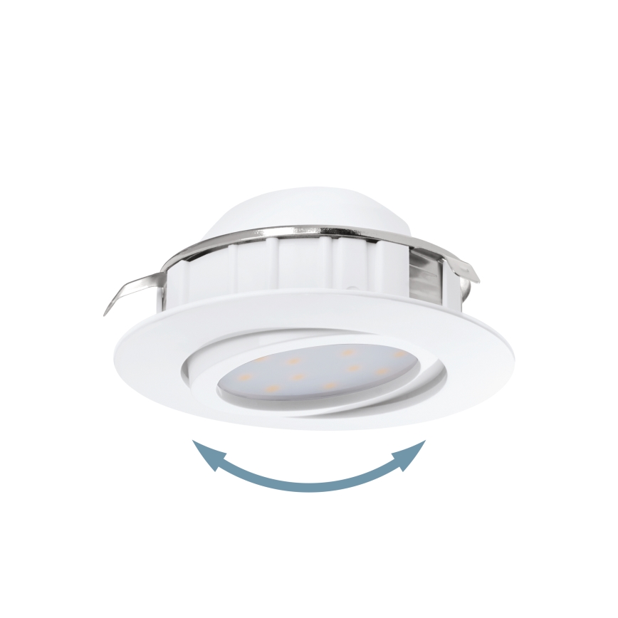 Eglo - ΣΕΤ 3x Χωνευτό φωτιστικό οροφής LED PINEDA 1xLED/4,9W/230V