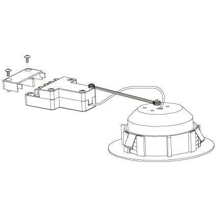 Eglo - ΣΕΤ 3x Χωνευτό φωτιστικό οροφής LED PINEDA 1xLED/4,9W/230V