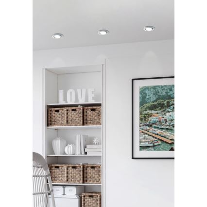 Eglo 95855- Εντοιχιζόμενο φωτιστικό οροφής PINEDA LED/5,5W/230V