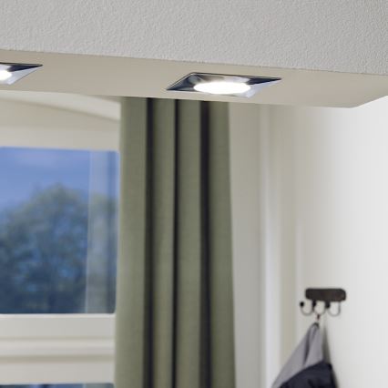 Eglo 95862 - χωνευτό φωτιστικό οροφής LED PINEDA LED/12W/230V