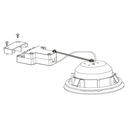 Eglo - Εντοιχισμένο φωτιστικό οροφής LED/11W/230V