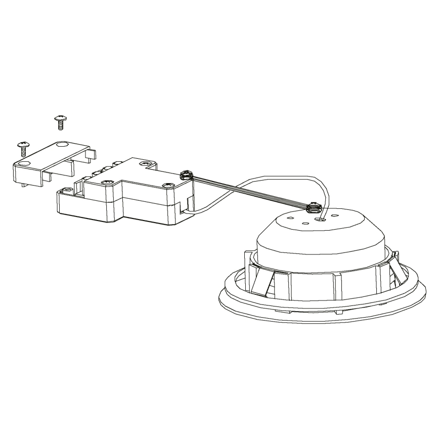 Eglo - Εντοιχισμένο φωτιστικό οροφής LED/11W/230V