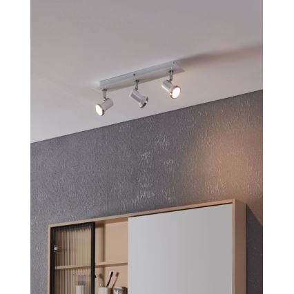 Eglo - Φως σποτ μπάνιου LED 1 3xGU10-LED/3,3W/230V IP44