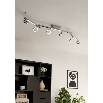Eglo - Σποτ φωτιστικό 6xLED/3,2W + 3xLED/3,3/230V