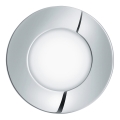 Eglo 96242 - Εντοιχισμένο φωτιστικό μπάνιου LED FUEVA 1 1xLED/2,7W/230V IP44 Ø 8,5 cm