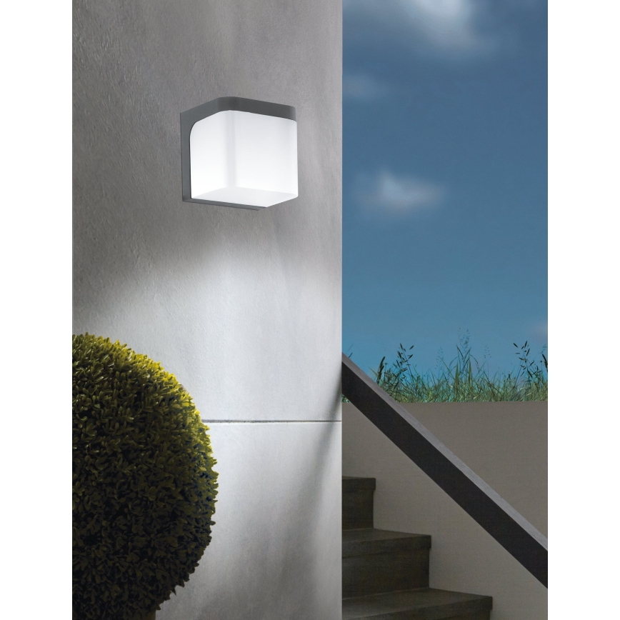 Eglo - Επιτοίχιο φωτιστικό εξωτερικού χώρου LED LED/4,9W/230V IP44