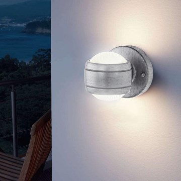 Eglo 96267 - Φως τοίχου εξωτερικού χώρου LED SESIMBA 2xLED/3,7W IP44