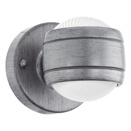 Eglo 96267 - Φως τοίχου εξωτερικού χώρου LED SESIMBA 2xLED/3,7W IP44