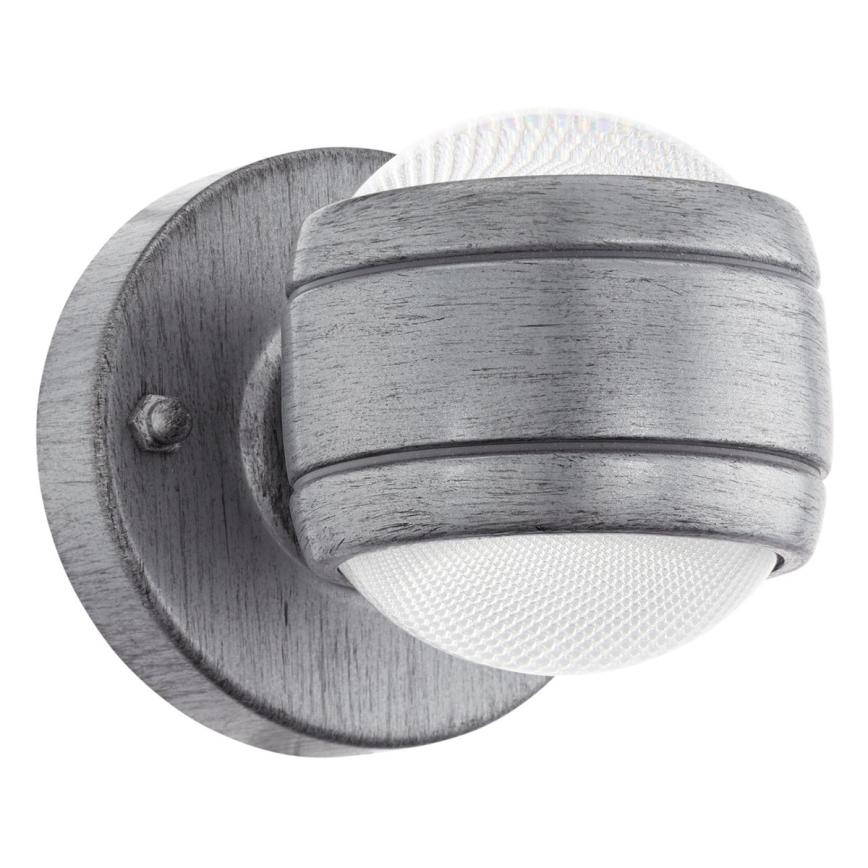 Eglo 96267 - Φως τοίχου εξωτερικού χώρου LED SESIMBA 2xLED/3,7W IP44