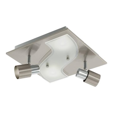 Eglo 96398 - LED Σποτ φωτιστικό DIRUS 2xGU10/3,3W+2xLED/3,3W