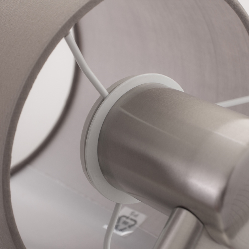 Eglo - Ευέλικτο φωτιστικό LED 1xE27/40W+LED/3,8W σε απόχρωση ταουπέ