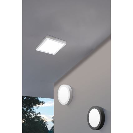 Eglo - Φως οροφής εξωτερικού χώρου LED  LED/22W IP44