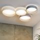Eglo - LED Dimmable φωτιστικό οροφής 1xLED/18W/230V μπεζ