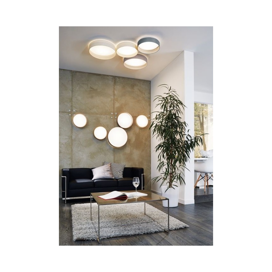 Eglo - LED Dimmable φωτιστικό οροφής 1xLED/18W/230V