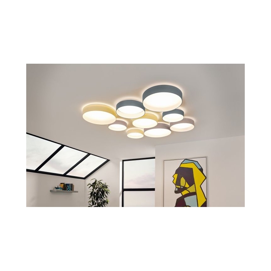 Eglo - Ρυθμιζόμενο φωτιστικό οροφής LED/18W/230V