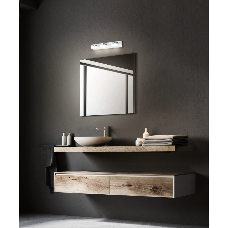 Eglo - LED Dimming επιτοίχιο φωτιστικό μπάνιου 3xLED/7,2W/ IP44