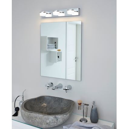 Eglo - LED Dimming επιτοίχιο φωτιστικό μπάνιου 3xLED/7,2W/ IP44