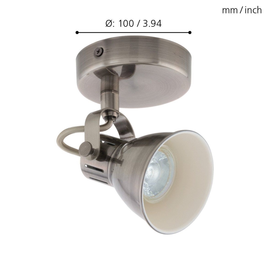 Eglo - Φως σποτ LED 1xGU10/3,3W/230V