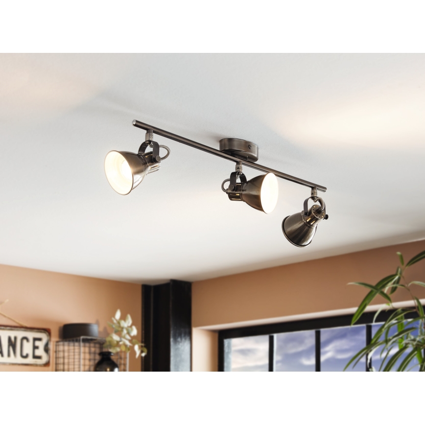 Eglo - Φως σποτ LED 3xGU10/3,3W/230V