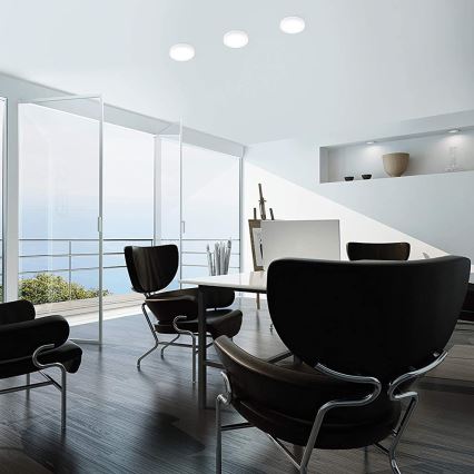 Eglo - LED RGBW Ρυθμιζόμενο φωτιστικό οροφής FUEVA-C LED/15,6W/230V Bluetooth