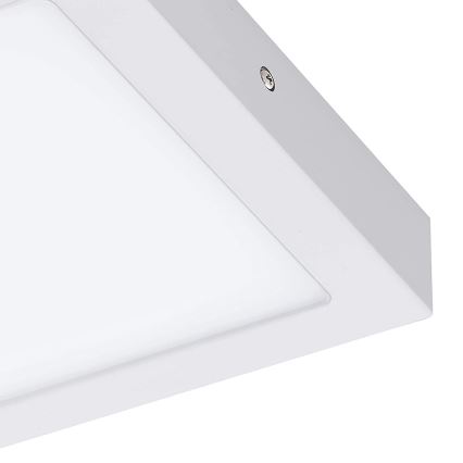 Eglo - LED RGBW ρυθμιζόμενο φωτιστικό οροφής FUEVA-C LED/15,6W/230V Bluetooth 22,5x22,5 cm