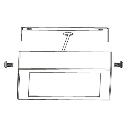 Eglo - Φωτιστικό οροφής dimmer LED RGB FUEVA-C LED/15,6W/230V Bluetooth