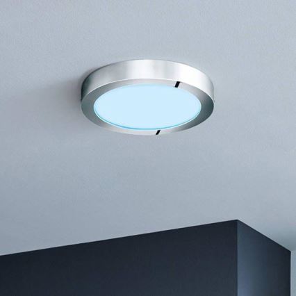 Eglo - LED RGBW Ρυθμιζόμενο φωτιστικό οροφής FUEVA-C LED/15,6W/230V Bluetooth