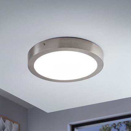 Eglo - LED RGBW Ρυθμιζόμενο φωτιστικό οροφής FUEVA-C LED/21W/230V Bluetooth διάμ. 30 cm