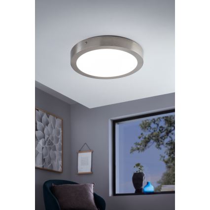 Eglo - Φωτιστικό οροφής dimmer LED RGB FUEVA-C LED/21W/230V Bluetooth