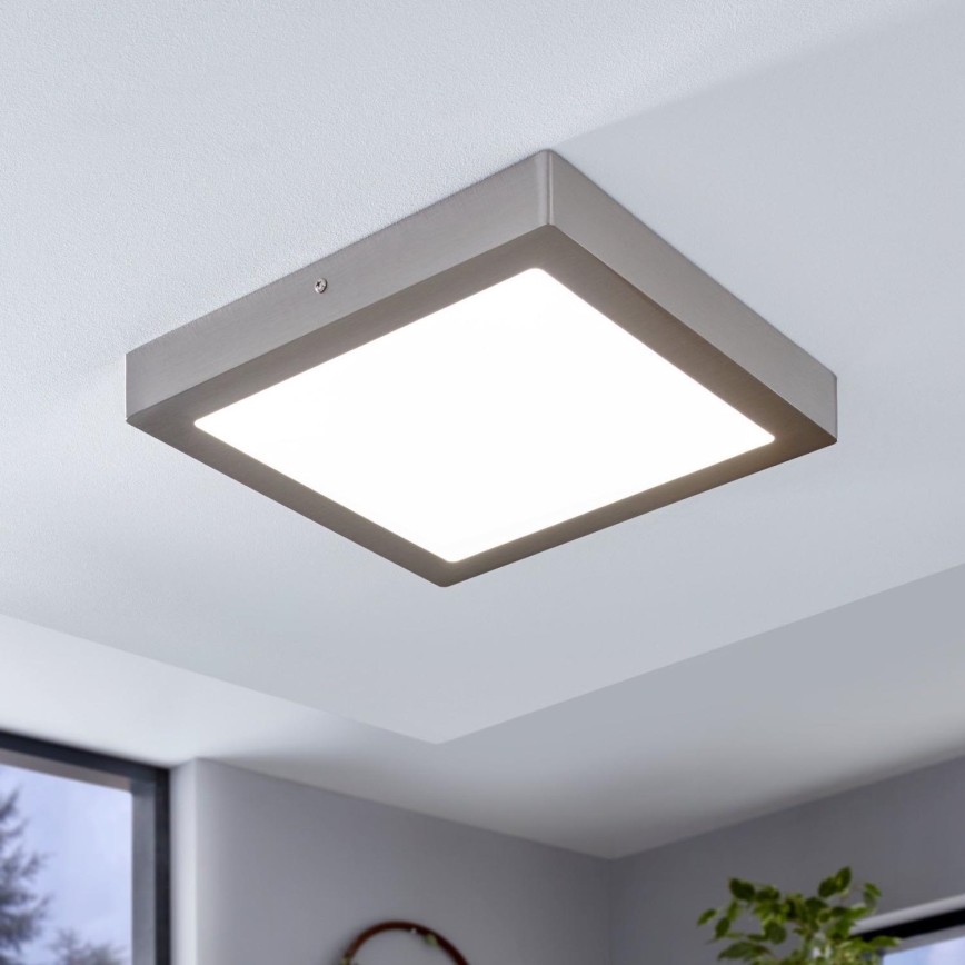 Eglo - LED RGBW ρυθμιζόμενο φωτιστικό οροφής FUEVA-C LED/21W/230V 30x30 cm