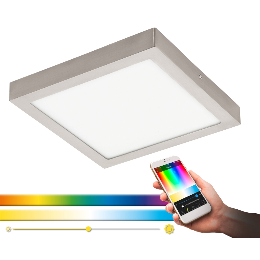 Eglo - Φωτιστικό οροφής dimmer LED RGBW FUEVA-C LED/21W/230V