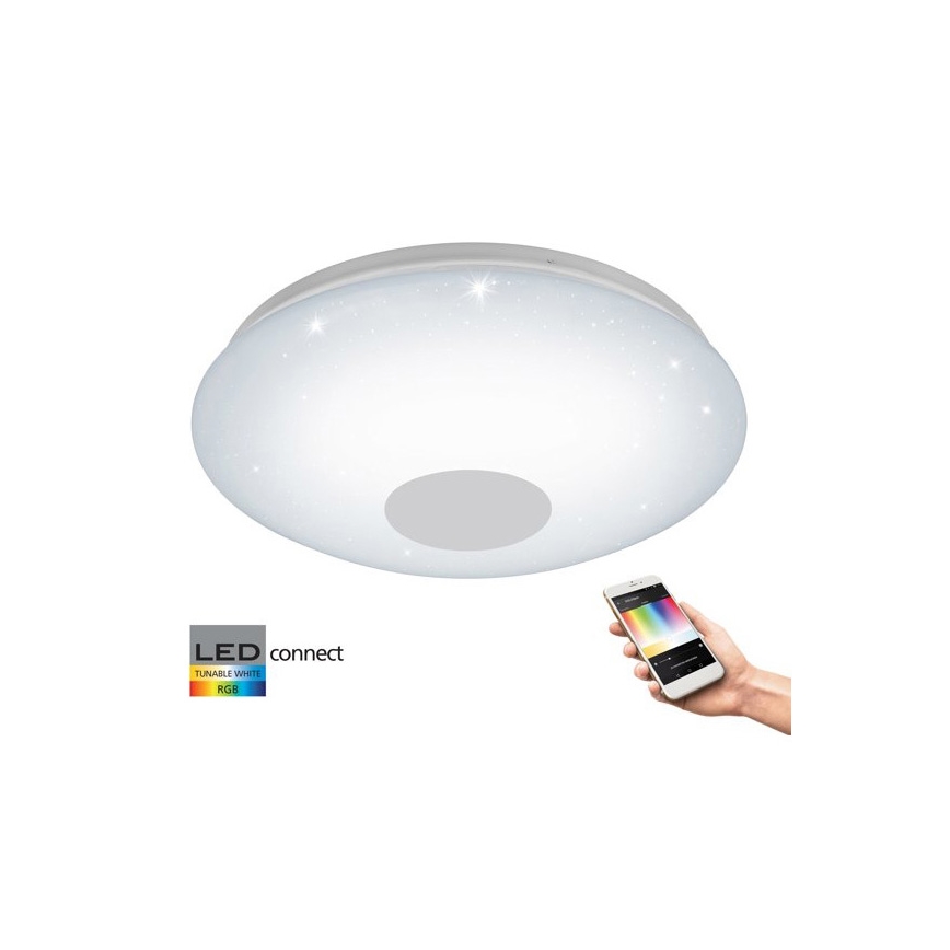 Eglo - LED RGBW Dimmable φωτιστικό οροφής VOLTAGO-C LED/17W/230V