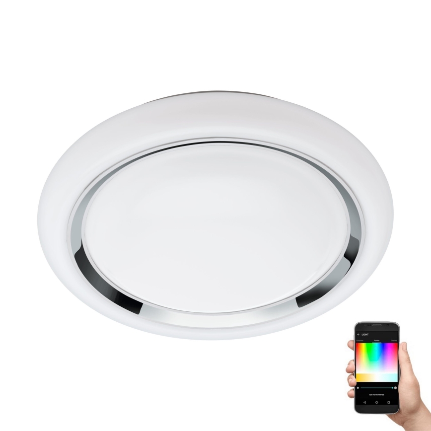 Eglo - Φωτιστικό οροφής LED RGBW Dimmable CAPASSO-C LED/17W/230V