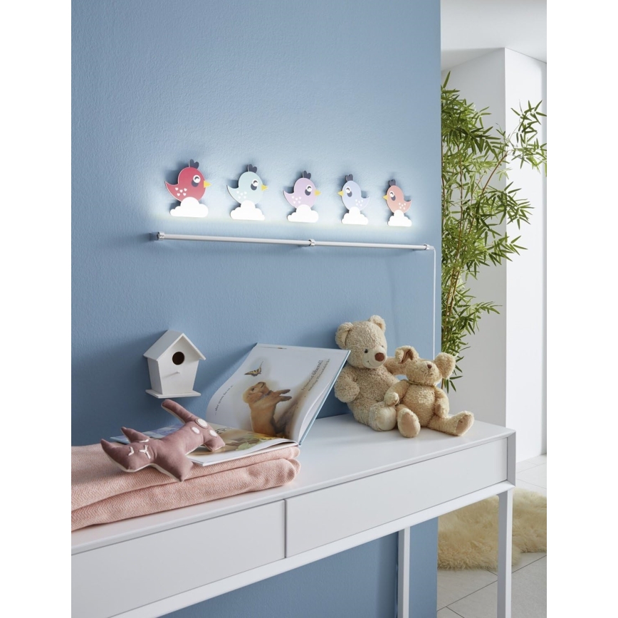 Eglo 96707 - Παιδικό φως τοίχου LED SPARINO 3xLED/1,8W/230V