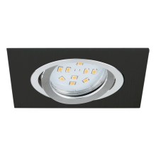 Eglo 96759 - Κρεμαστό φως οροφής LED TERNI 1 1xGU10/5W/230V μαύρο