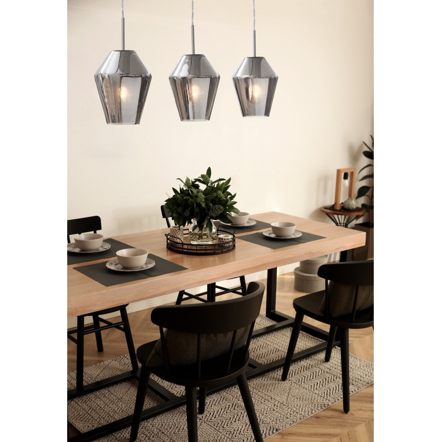 Eglo 96774 - Κρεμαστό φωτιστικό MURMILLO 3xE27/28W/230V